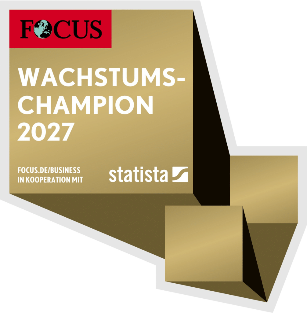 Wachstumschampion 2027 Auszeichnung